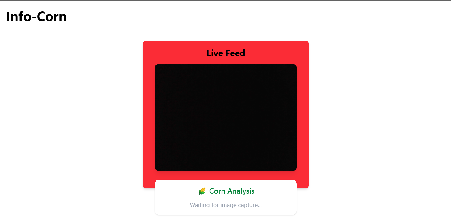Real time Corn Crop Prediction